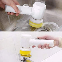 5in1 Home Kitchen Electric Cleaning Brush, Electric Spin Scrubber the24kgal