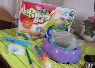 Amazing Educational Pottery Wheel KIT Game Set (1 Set) the24kgal