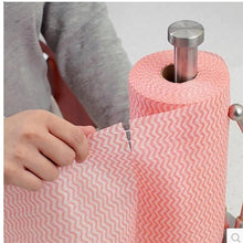 Non Wooven Fabric Disposable Handy Wipe Cleaning Cloth Roll, Tissue Roll (1Pc) the24kgal