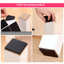 28 pc Rubber furniture Pads Self Sticking Non Slip Furniture Noise Insulation Pads the24kgal