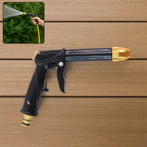 Water Spray Gun for Car Wash & Gardening (Multi-Mode, Brass) the24kgal