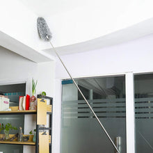 Microfiber Dusters for Cleaning, Telescoping Feather Duster with 100 inches Extendable Handle Pole, Dusting Cleaning Tools for Cleaning High Ceiling, Ceiling Fan, Blinds, Cobwebs, Furniture, Cars the24kgal