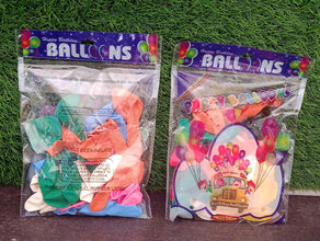 Multicolor Balloons Kinds of Latex Balloons for Birthday / Anniversary / Valentine's / Wedding / Engagement Party Decoration Birthday Decoration Items for Kids Multicolor (24 Pcs Set) the24kgal