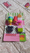 Mini Eraser Set for Kids (5 Pieces) - Fun Designs, Party Favors, School Prizes the24kgal