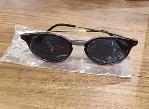 Pink UV Protected Round Sunglasses, classic Sunglasses for Men & Women, Lightweight the24kgal