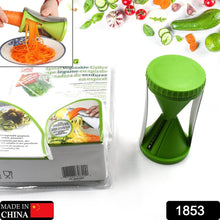 Portable Stainless Steel Handheld Spiralizer & Vegetable Slicer the24kgal