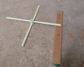 Posture Stretching Stick, Yoga Sticks Humpback Correction Open Shoulder Adjustable for Posture, Pain Relief Rotating Yoga Stick Retractable Dance Studio (1 Pc) the24kgal