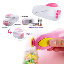 Hand Held Sealer (Mini Sealing Machine / Mix Color / 1 Pc) the24kgal