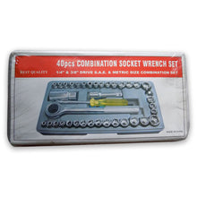 Socket Combination Toolkit (40 pcs) the24kgal