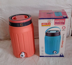 Insulated Water Jug with Tap (7500ml): Leakproof, Travel Cooler the24kgal