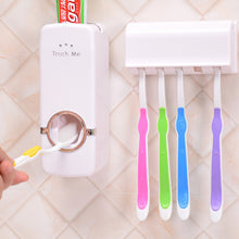 Toothpaste Dispenser & Tooth Brush Holder the24kgal