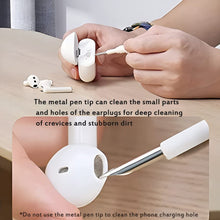 3 In 1 Earbuds Cleaning Pen For Cleaning Of Ear Buds And Ear Phones Easily Without Having Any Damage. the24kgal