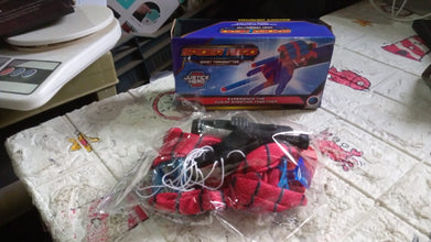 Web Shooter Toy for Kids Fans, Launcher Wrist Gloves Toys For Kids, Boys Superhero Gloves Role-Play Toy Cosplay, Sticky Wall Soft Bomb Funny Children's Educational Toys the24kgal