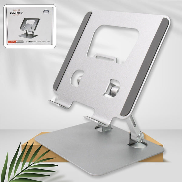 Tablet Stand Metal Alloy Adjustable Bracket, Suitable For tablet Computers for Desk Ergonomic Foldable Metal Tablet Holder/Tablets/Mobile Phones the24kgal