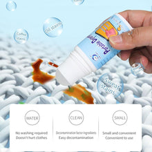 Clothes Stain Remover Bead Design Emergency Stain Rescue Roller Cleaner for Natural Fabric Removes Oil Almost All Types of Fabrics the24kgal