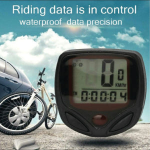 Cycle Computer with Trip Distance and Timer Durable the24kgal