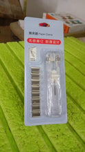 Portable Paper Clamp With 8 Pcs Clip Dispenser Handheld Paper Fast Clam (1 Set) the24kgal