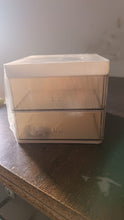 2 Layer 5 Compartment Desk Organizer with Transparent Drawer (1 Pc / 15×13×11 Cm) the24kgal