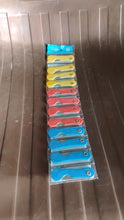 Multicolour Mini Paper Cutter Knife Pencil Knife (Pack of 12) the24kgal