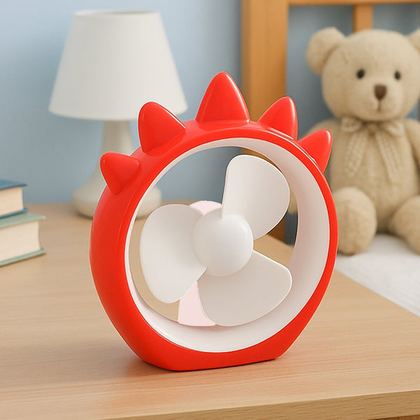 Mini Desktop Fan – Rechargeable USB Cooling Fan for Home, Office & Car (Battery Not Included) the24kgal