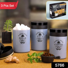 Airtight Containers – For Tea, Coffee, Sugar & More (3 Pcs Set) the24kgal