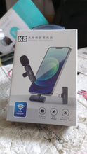 Intelligent Noise Cancelling Live Streaming Clip on Microphone for Type-C & for iPhone with Charging Mini Wireless Lapel Collar Microphone the24kgal