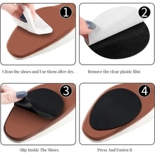 Non-Slip Shoe Pads, Rubber Shoe Sole Protector Pads, Self-Adhesive Shoe Grips Pads Stickers Non Skid for Ladies Shoes, High Heels, Boots (10 Pcs Set) the24kgal