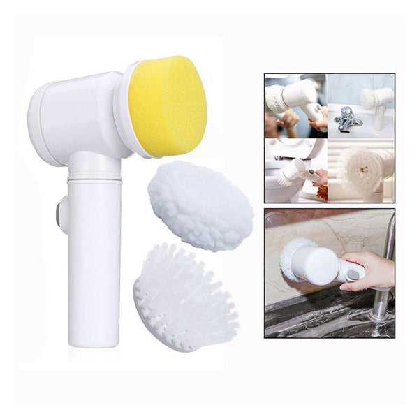 5in1 Home Kitchen Electric Cleaning Brush, Electric Spin Scrubber the24kgal
