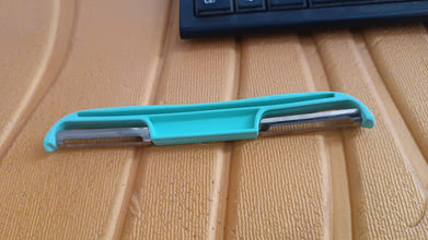 Double Side Potato Peeler Stainless Steel Peeler Cutter (1 Pc) the24kgal