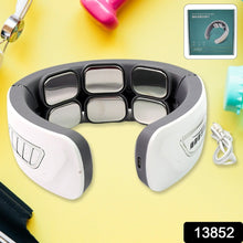 6 Heads Smart Electric Neck and Back Pulse Massager Wireless (1 Pc) the24kgal