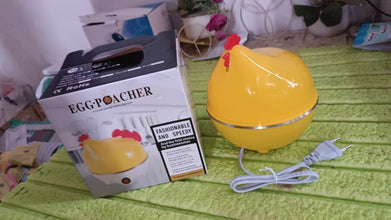 Electric Egg Boiler, Chicken Shaped Egg Kettle / Cooker (1 Pc) the24kgal