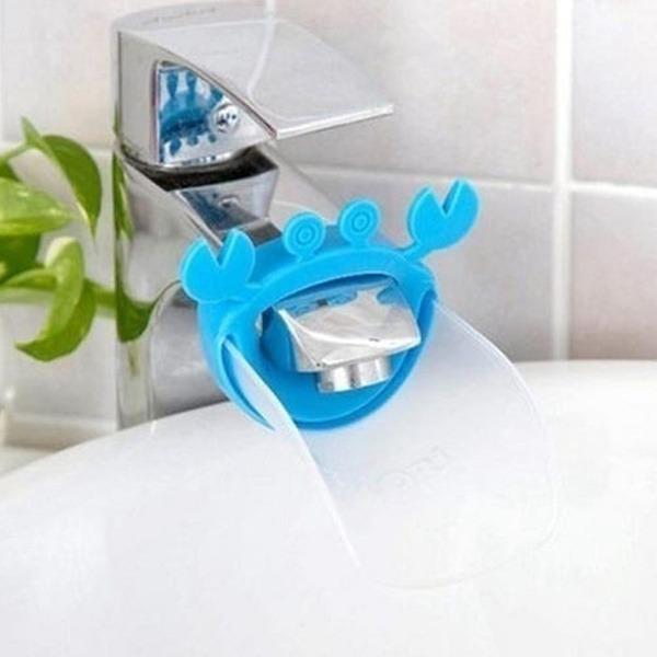 Faucet Extender for Kids – Silicone Sink Handle, Duck Mouth Design (1 Pc) the24kgal