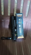 Led Torch High Lumens Fast Charging Flashlight / Torch with Far & Near Zoom (1 Pc) the24kgal