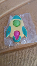Rocket Shaped Dimple Keychain Toy (1 Pc) the24kgal