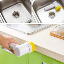 5in1 Home Kitchen Electric Cleaning Brush, Electric Spin Scrubber the24kgal