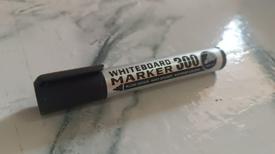 Whiteboard  Black Ink Marker (1 Pc) the24kgal