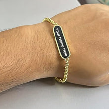 Golden Bracelet Rakhi Gift Bracelet (1 Pc) Wukusy