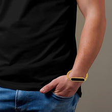 Golden Bracelet Rakhi Gift Bracelet (1 Pc) Wukusy