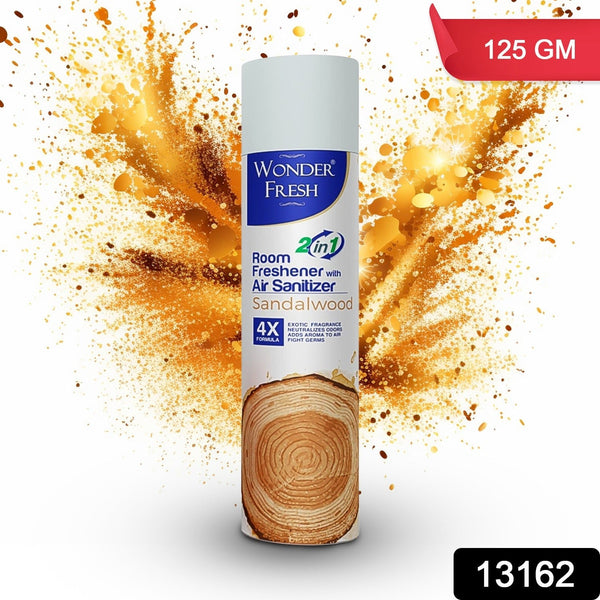 Fresh Air Freshener Spray, Sandalwood Fragrance | Long Lasting Fragrance for Home & Office (Mix Fragrance /  125 Gm) the24kgal