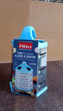 Ritu Heavy-Duty 7-in-1 Multipurpose Stainless Steel Hexagonal Grater the24kgal