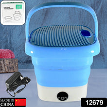 Portable Washing Machine, Mini Folding Washer and Dryer Combo, for Underwear, Socks, Baby Clothes, Travel, Camping, RV, Dorm, Apartment  the24kgal