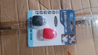 Silicone LED Bike Light Set (2 Pcs Set) the24kgal