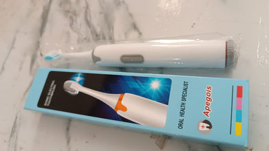 Battery-Operated Electric Toothbrush with Replaceable Head (1 Pc) the24kgal