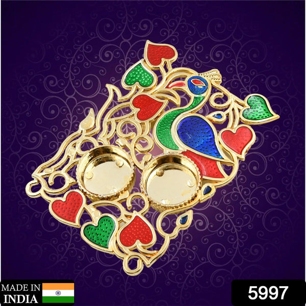 Rakasha Bandhan Special Puja Thali, Kumkum Thali Holder, Pooja Return Gift, Indian Housewarming Gifts, Brother / Bhai / Bhabhi / Sister / Family  Rakhi for Rakshabandhan, Diwali the24kgal