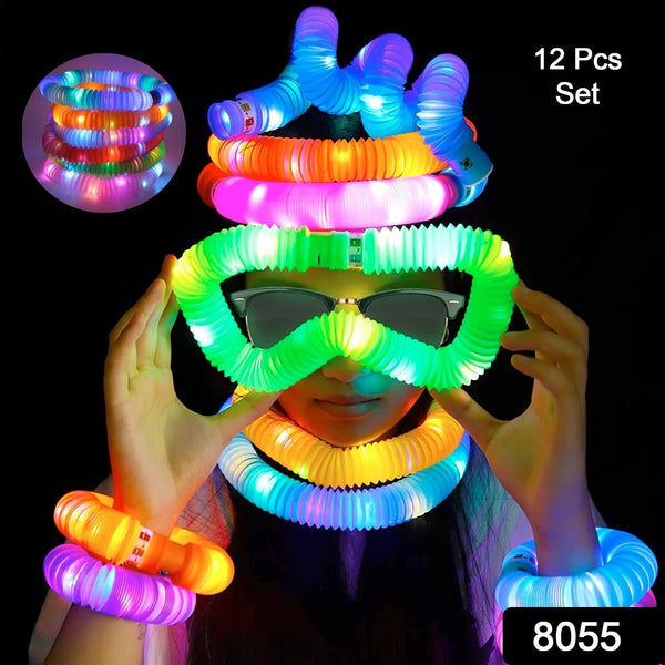 Colourful Tubes Sensory Toys Stretch Fidget Tube Toys Pull Tubes Fidget Toys the24kgal