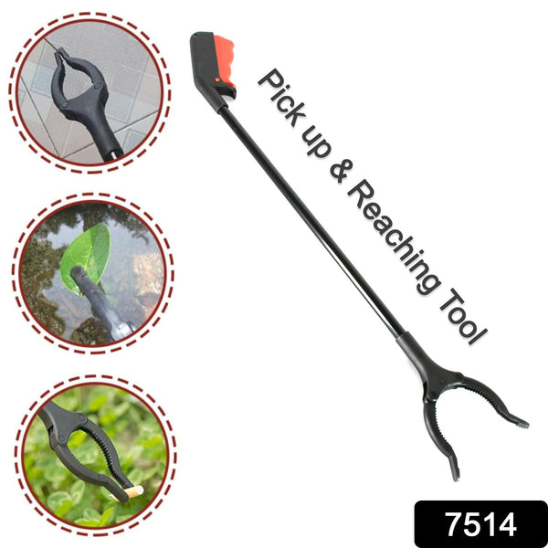 Extra Long Trash Picker Upper – Rotating Grip Arm for Litter, Elderly, Garden & Disabled Assistance the24kgal