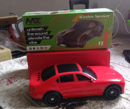 Wireless Bluetooth Speaker Portable Car Shape Music Speaker Support Bluetooth, TF Card, USB, Fm Radio Function Unique Shape Car Speaker the24kgal