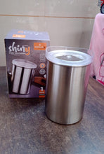 Multipurpose Stainless Steel Airtight Containers with See Through Lid (1 Pc / 1000 ML) the24kgal