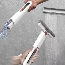 Portable Self-Squeeze Short Mop, Mini Hand Wash-Free Strong Absorbent Mop with 1 Cotton Head, Cleaning Sponge For Bathroom Kitchens Table the24kgal