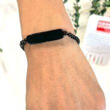Black Bracelet Rakhi Gift Bracelet (1 Pc) Wukusy